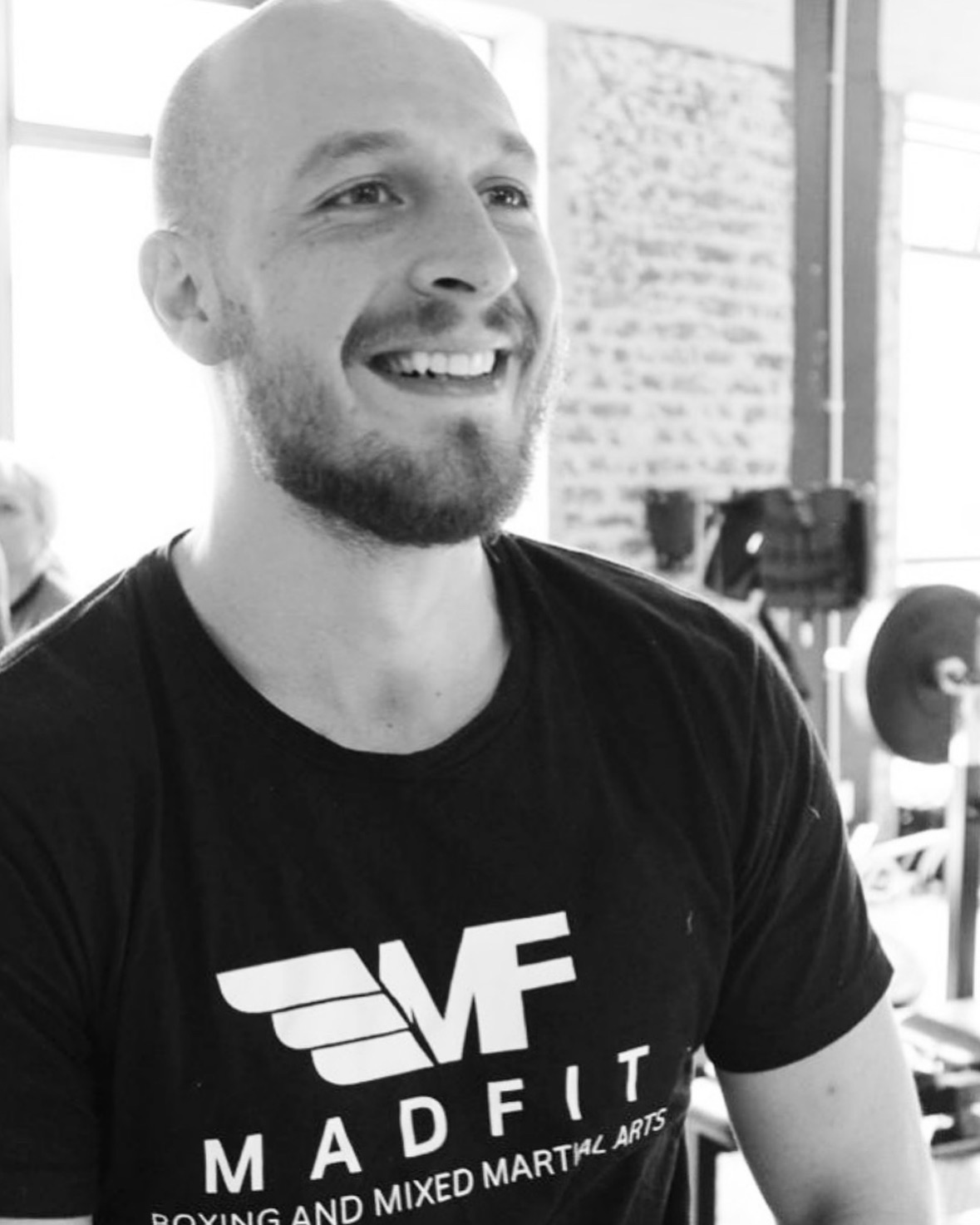NICBOOTHPT coach portrait in the gym